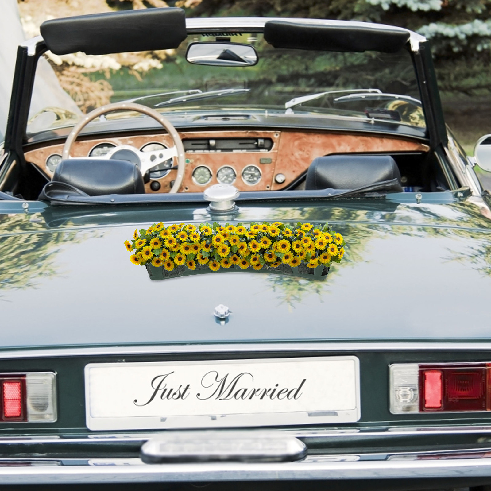 Wedding Supply Decor - 1Set Car Hood Floral Foam Block
