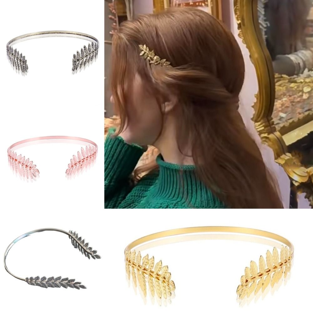 Wedding Supply List - Fashion Olive leaves Back-worn Leaf Metal