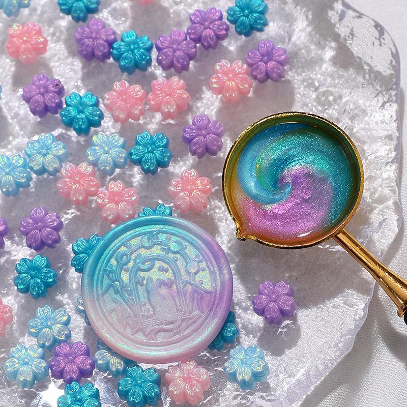 90pcs/bag Glitter Aurora Wax S - đánh giá và giá Wedding Sutra