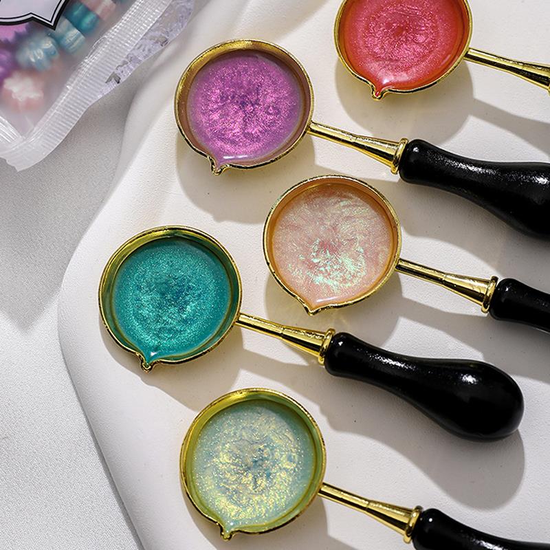 90pcs/bag Glitter Aurora Wax S - đánh giá và giá Wedding Sutra