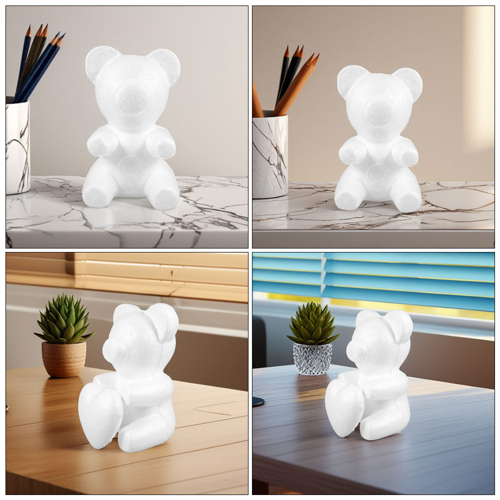 12Pcs Foam Bear Heart Shapes D - đánh giá và giá Wedding Supply Decor