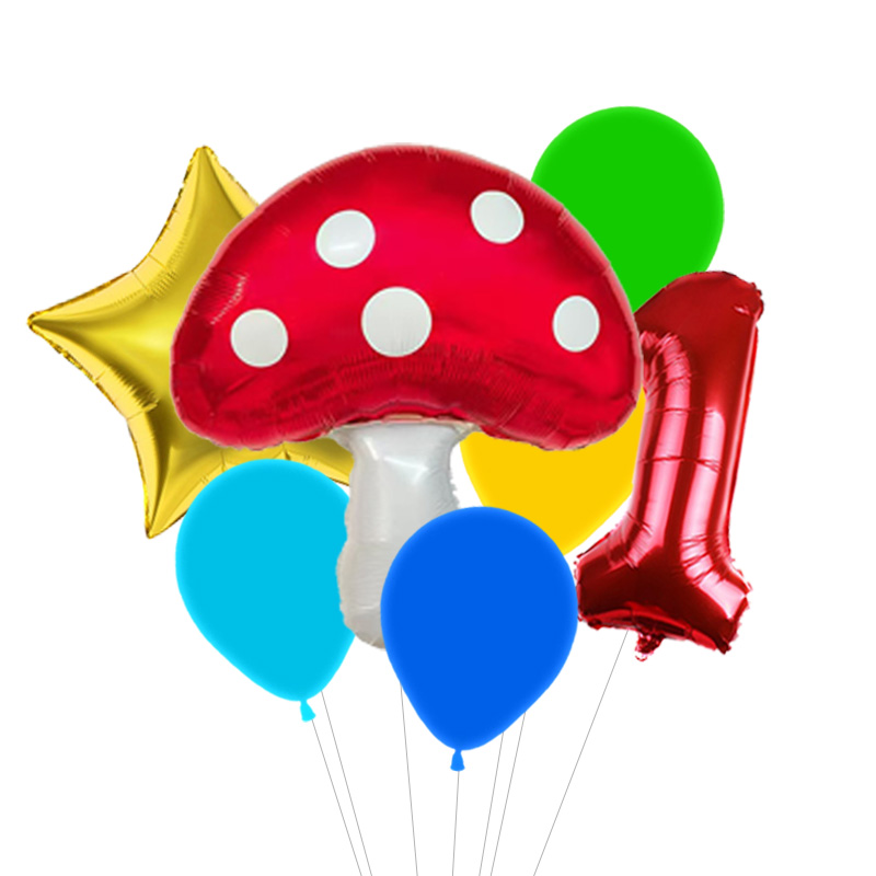 Balloon Arch Kit with Mushroom - đánh giá và giá Wedding Superstar