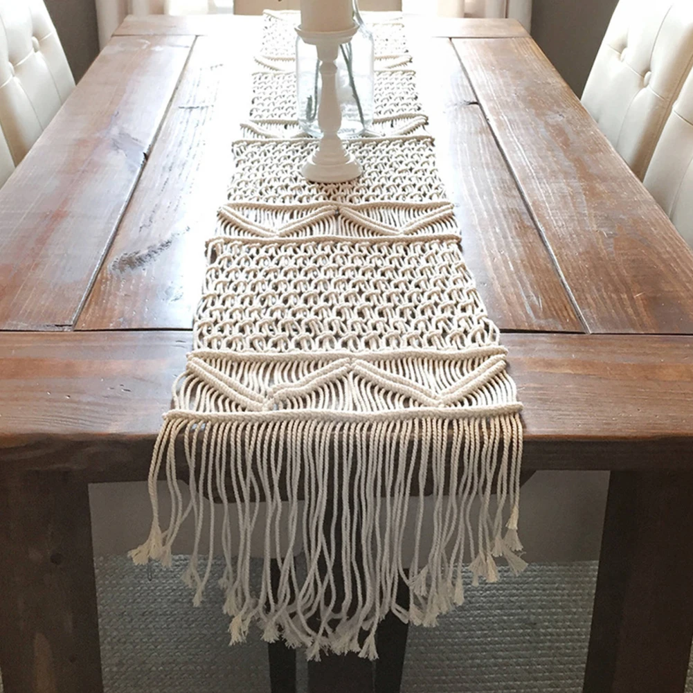 Macrame Boho Table Runner For  - đánh giá và giá Wedding Supply Rentals