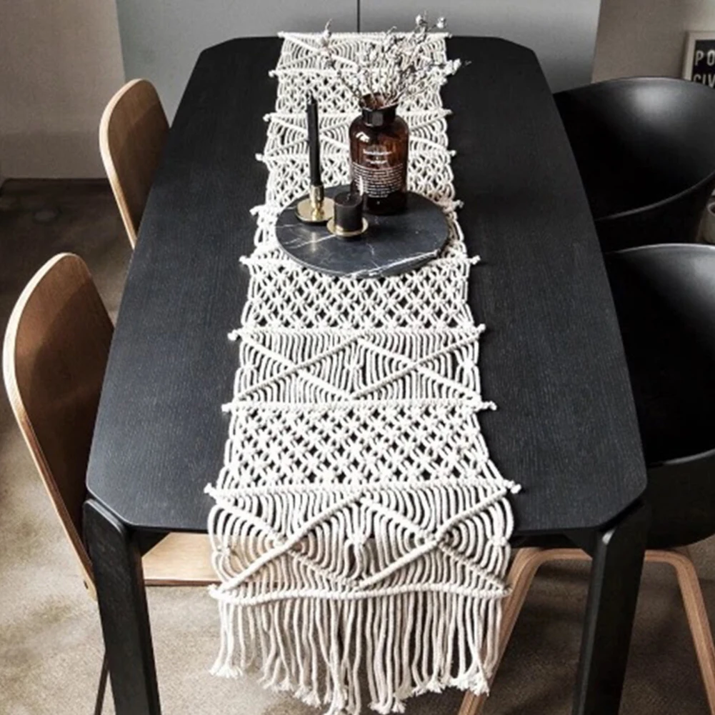 Macrame Boho Table Runner For  - đánh giá và giá Wedding Supply Rentals