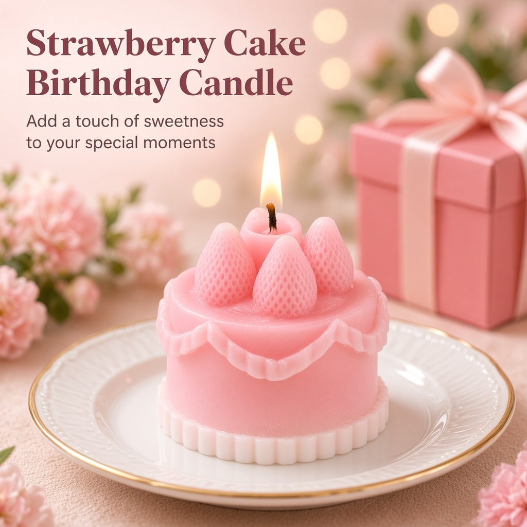 1Pc Cake-Shaped Scented Candle - đánh giá và giá Wedding Souvenir