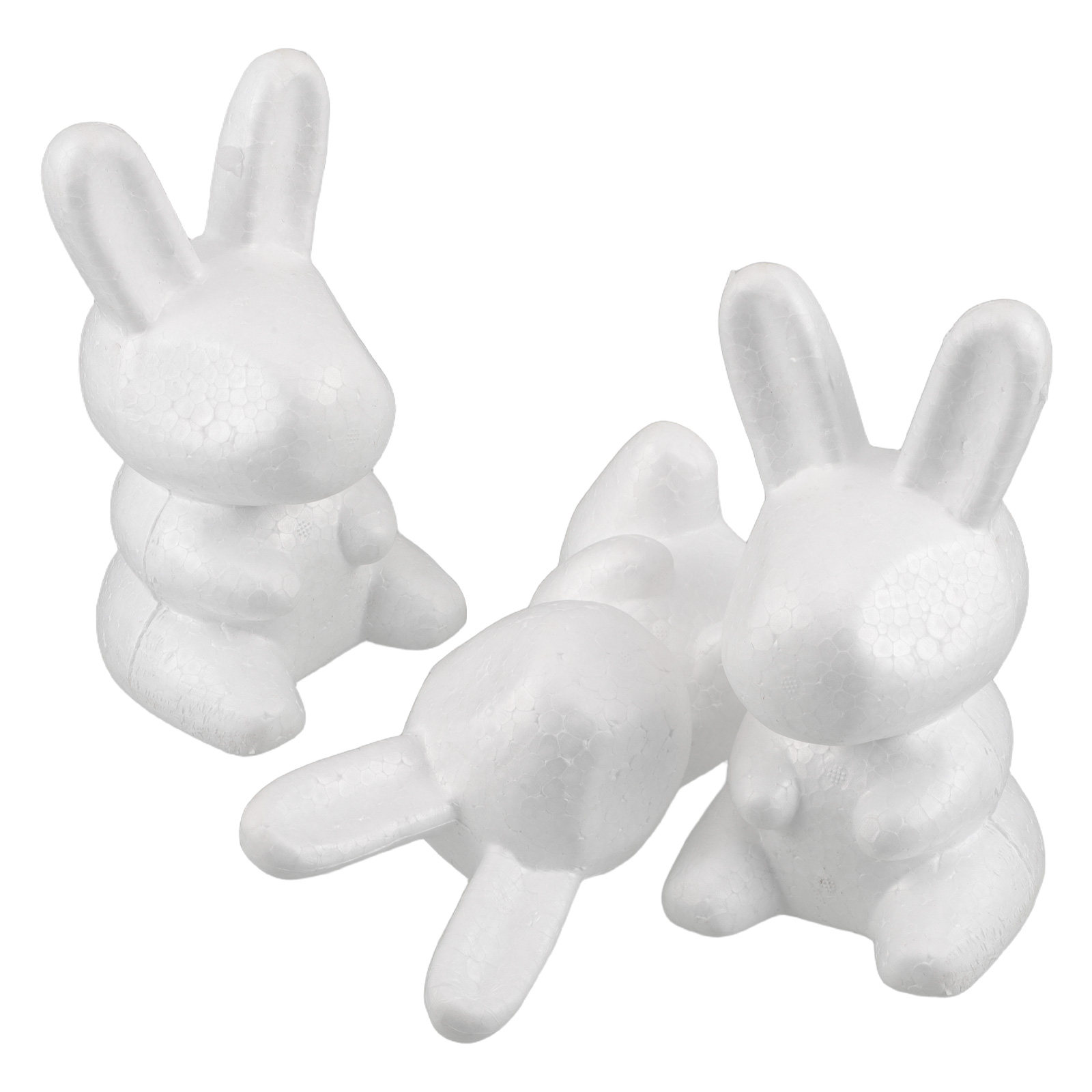 3Pcs White Foam Bunny DIY Scul - đánh giá và giá Wedding Supply Decor