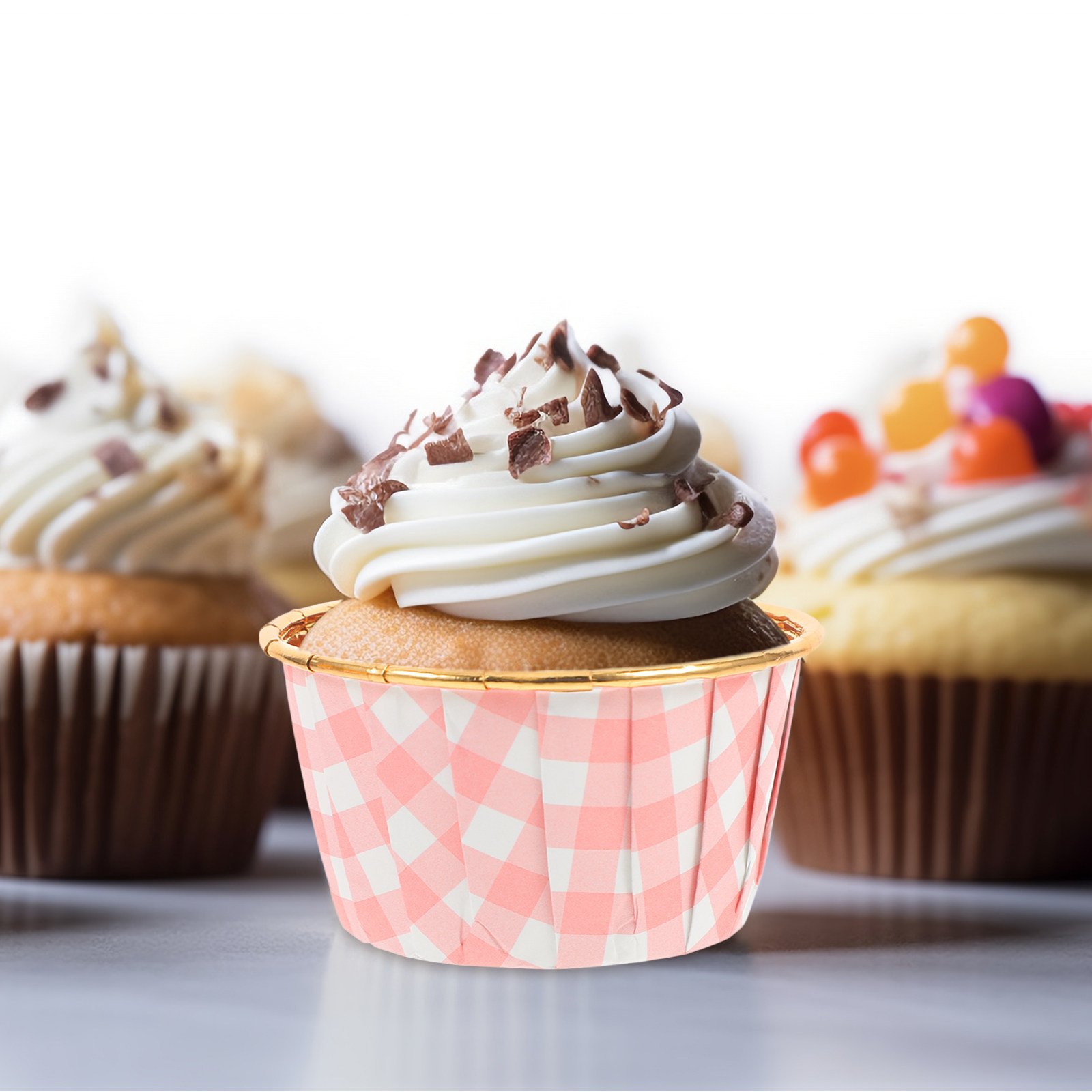 50Pcs Aluminium Foil Cupcake L - đánh giá và giá Wedding Supply Decor