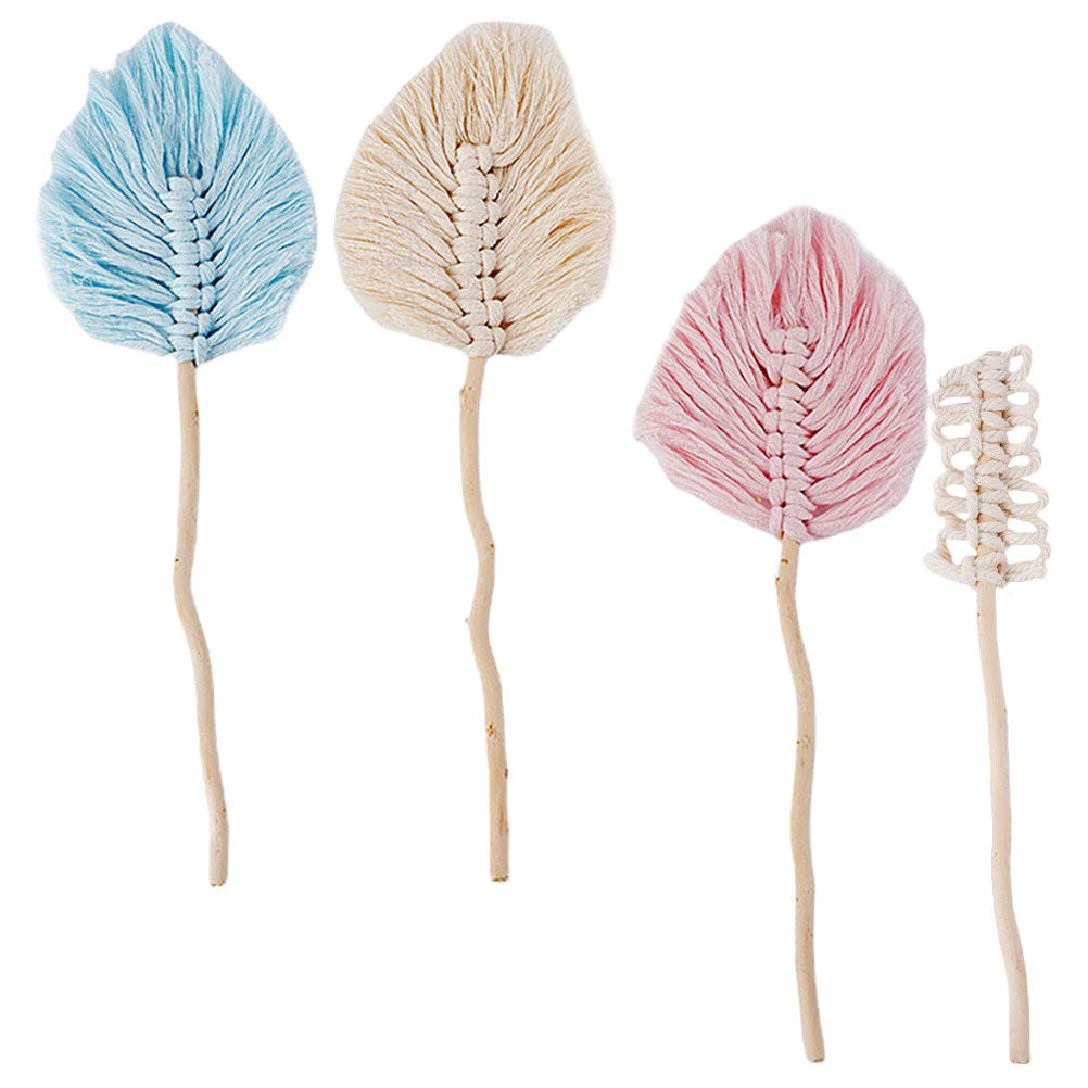 4Pcs Cotton Rope Leaf Shape Wa - đánh giá và giá Wedding Supply Decor