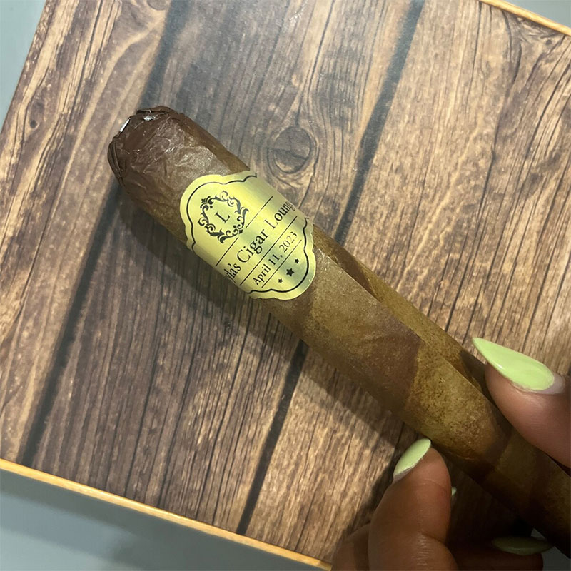 Custom Gold Foil Wedding Cigar - đánh giá và giá Wedding Souvenir
